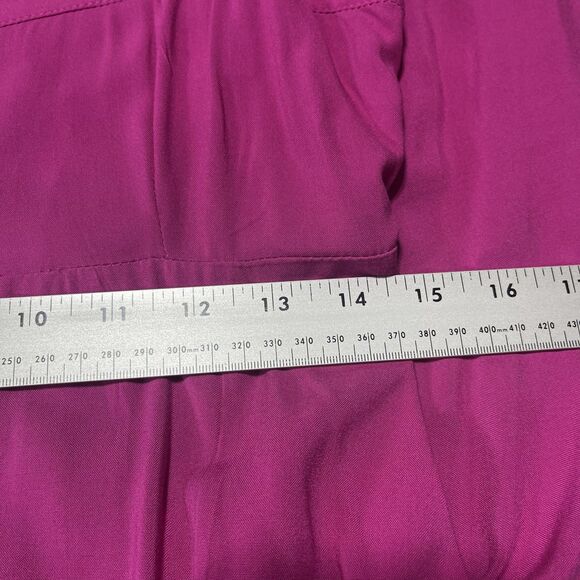 Vince Camuto Dress Womens Small Tier Maxi Sleeveless Smocked Back‎ Flowy Fuchsia - Picture 13 of 16